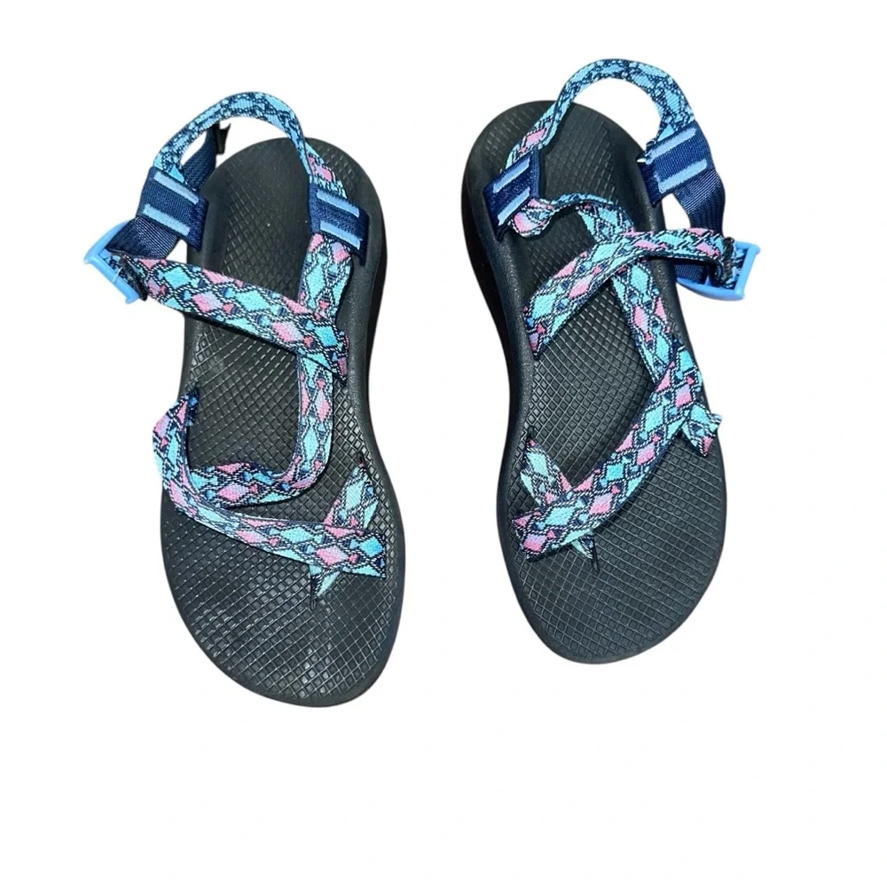 Chaco ZCloud 2 Sandals Womens Size 8 Blue Adjustable Comfort Hiking